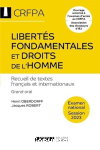 Libertés fondamentales et droits de l'homme vignette