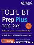 TOEFL® iBT prep plus 2020-2021 vignette