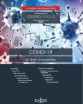 Covid-19 et droit immobilier vignette