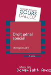 Droit pénal spécial vignette