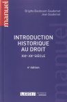 Introduction historique au droit vignette