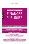 Revue française de finances publiques N°144-novembre 2018 vignette