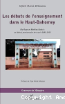 Les débuts de l'enseignement dans le Haut-Dahomey vignette