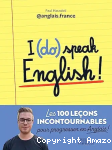 I (do) speak English vignette
