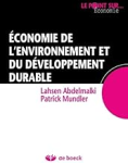 Économie de l'environnement et du développement durable vignette
